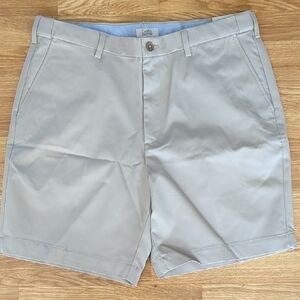 Men's Flat Front Khaki Tan Shorts by Croft & Barrow, Size 38, NEW nwt